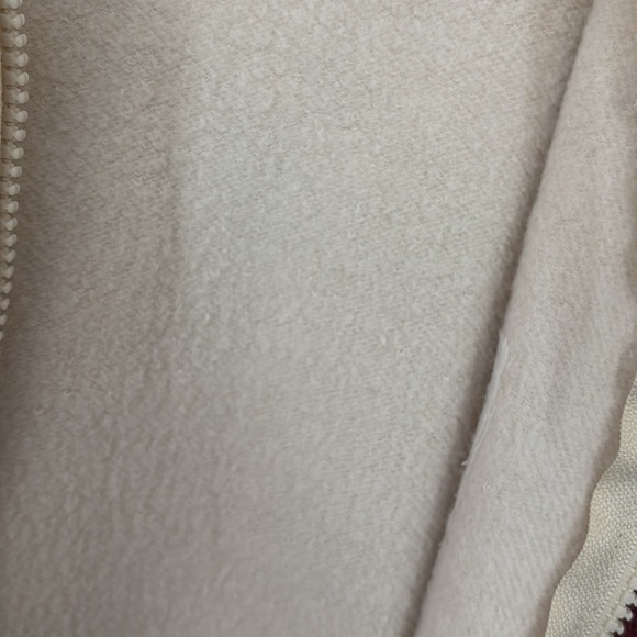 Women’s Mickey Mouse Full Zip Hoodie Sweatshirt, Ivory, XL - Picture 6 of 8